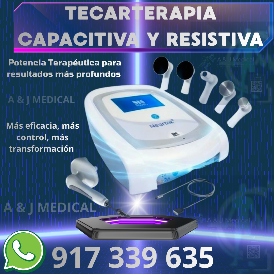 TECARTERAPIA CAPACITIVA Y RESISTIVA IBRAMED NOVO 